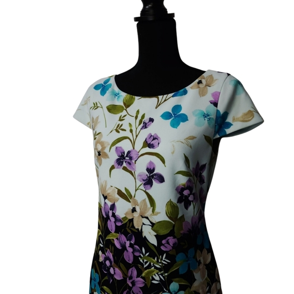 Floral Print Women's Dress - Picture 10 of 14